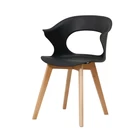 Low-cost sales high quality home furniture wholesale PP plastics modern designs nordic dining chair