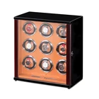 2019 Custom Watch Winder Clear Window Wooden Watch Shaker