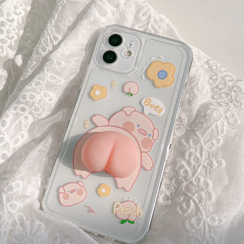 Stress Reliever 3D Hip Buttocks Phone Case For iphone 11 and iphone 12 Series Custom 3D Phone Cases, Transparent
Stress Reliever 3D Hip Buttocks Phone Case For iphone 11 and iphone 12 Series Custom 3D Phone Cases, Transparent