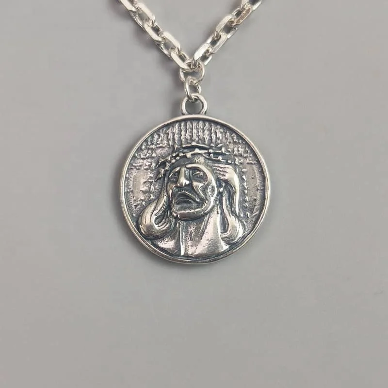 fine jewelry necklace gold plated necklace pendant silver 925 mens coin Zeus portrait gift 925 silver jewelry necklace, White gold (rose gold, yellow are avaliable)
fine jewelry necklace gold plated necklace pendant silver 925 mens coin Zeus portrait gift 925 silver jewelry necklace, White gold (rose gold, yellow are avaliable)