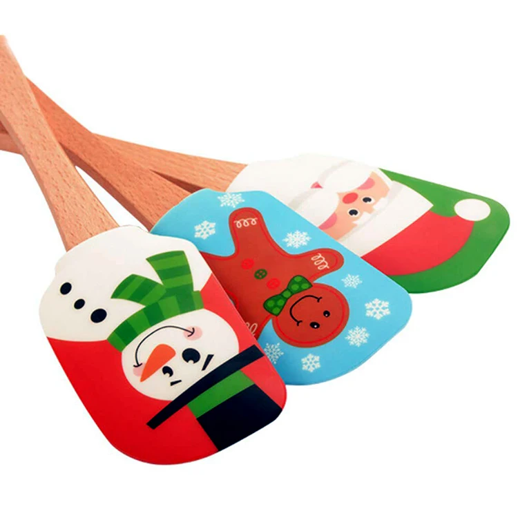 Christmas Spatula Silicone Snow Man Spatula Silicone Santa Spatula Christmas Tools 
Christmas Spatula Silicone Snow Man Spatula Silicone Santa Spatula Christmas Tools