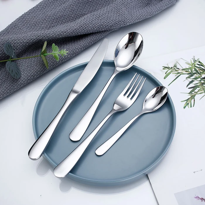 European hotel restaurant hot sale classic flatware design silver stainless steel cutlery set custom flatware set, Customized
European hotel restaurant hot sale classic flatware design silver stainless steel cutlery set custom flatware set, Customized