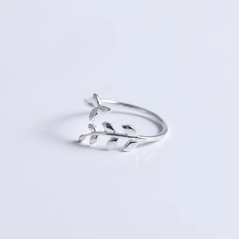 925 Sterling Silver Crystal Leaf Rings For Women Wedding Jewelry Adjustable Antique Finger Open Ring Anillos
925 Sterling Silver Crystal Leaf Rings For Women Wedding Jewelry Adjustable Antique Finger Open Ring Anillos
