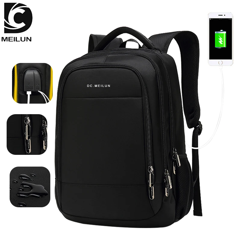 Large Capacity Laptop Backpack Waterproof Business Backpack for Men, Black / red / blue
Large Capacity Laptop Backpack Waterproof Business Backpack for Men, Black / red / blue