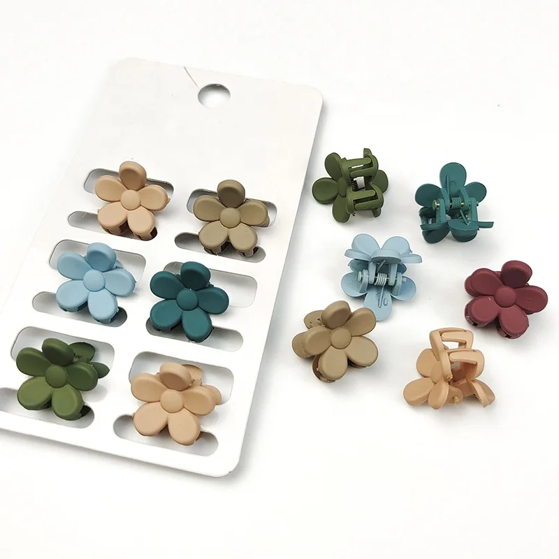 MIO 2cm Hair Claw Mini Flower Matte Clips Colorful Cute hair claw clips small matte Size Pretty Hair Clips For Women Girls
MIO 2cm Hair Claw Mini Flower Matte Clips Colorful Cute hair claw clips small matte Size Pretty Hair Clips For Women Girls
