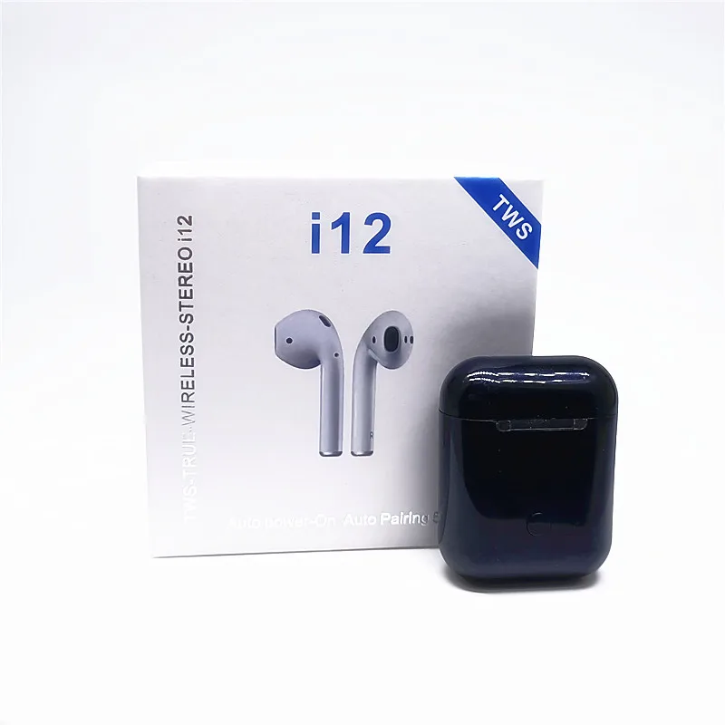 Real true wireless earbuds ear pods i12 with siri - ANKUX.COM