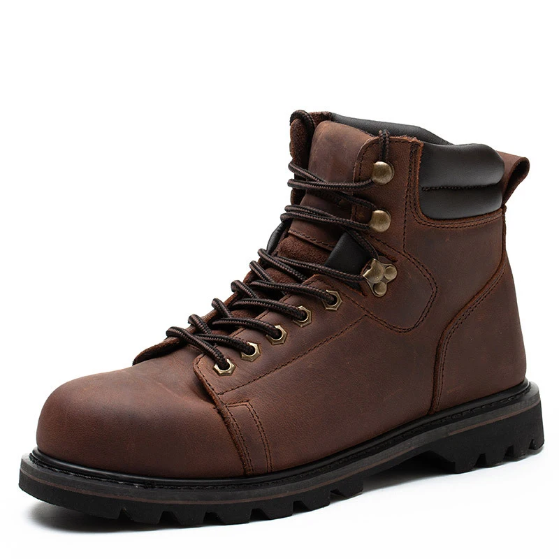 Work Shoes Construction Outdoors Fashionable High Quality Anti Smashing Steel Toe Safety Shoes, Brown
Work Shoes Construction Outdoors Fashionable High Quality Anti Smashing Steel Toe Safety Shoes, Brown
