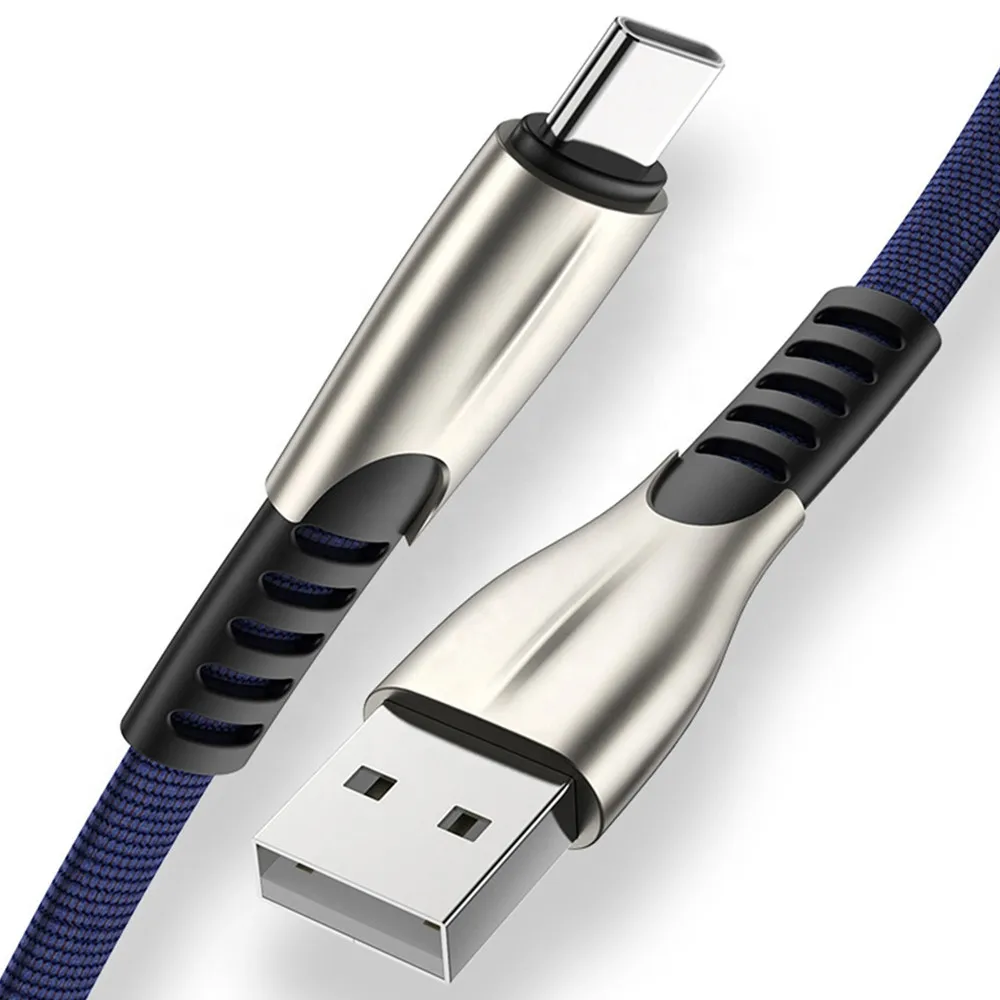 Hot Selling Zinc Alloy Fast Charging USB Cable Data Charger Cable For iPhone Android Nylon Braided Cable Adapter, Multi color
Hot Selling Zinc Alloy Fast Charging USB Cable Data Charger Cable For iPhone Android Nylon Braided Cable Adapter, Multi color