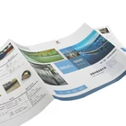 Customized A5 A4 A3 Cheap Brochure Catalog Full-Color Printing