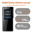 2019 Newest 82 Languages Smart Electronic Dictionary Chinese English Online Instant Voice Translator