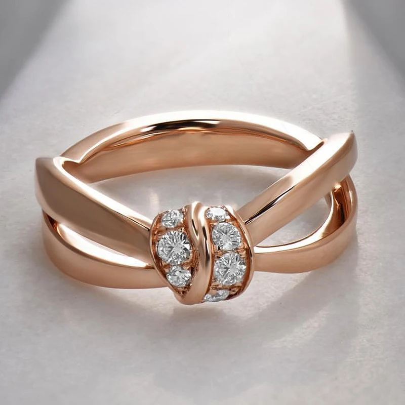 CAOSHI 2020 New Simple Metal Knotted Geometric Irregular Rings for Women Rose Gold Color Jewelry Office Lady Rings
CAOSHI 2020 New Simple Metal Knotted Geometric Irregular Rings for Women Rose Gold Color Jewelry Office Lady Rings