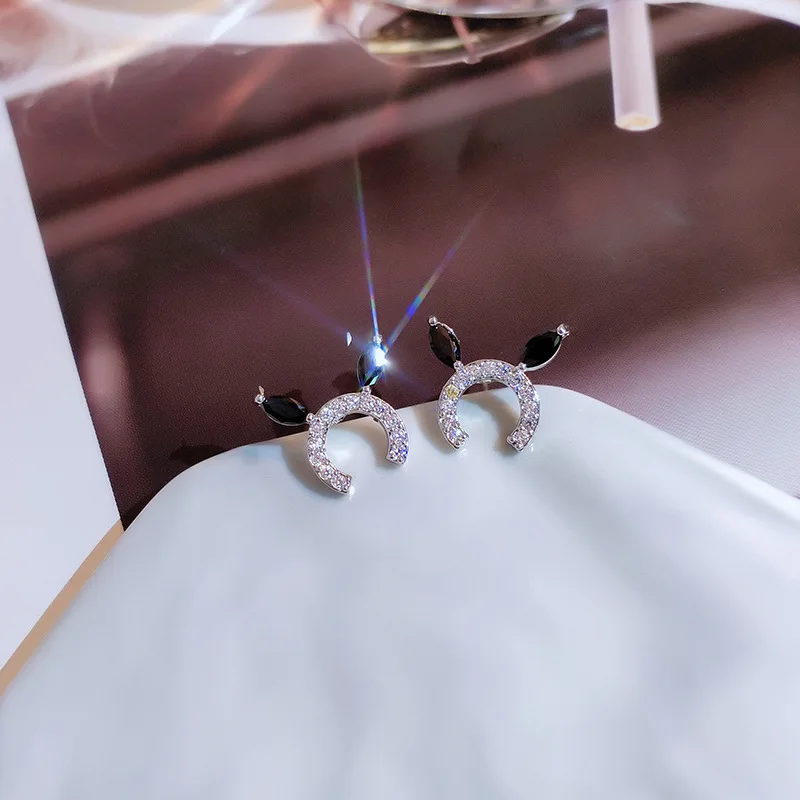 Fashion Jewellery korean style KYED0405 Platinum Plated 3A Zircon earrings for Women, Silver
Fashion Jewellery korean style KYED0405 Platinum Plated 3A Zircon earrings for Women, Silver