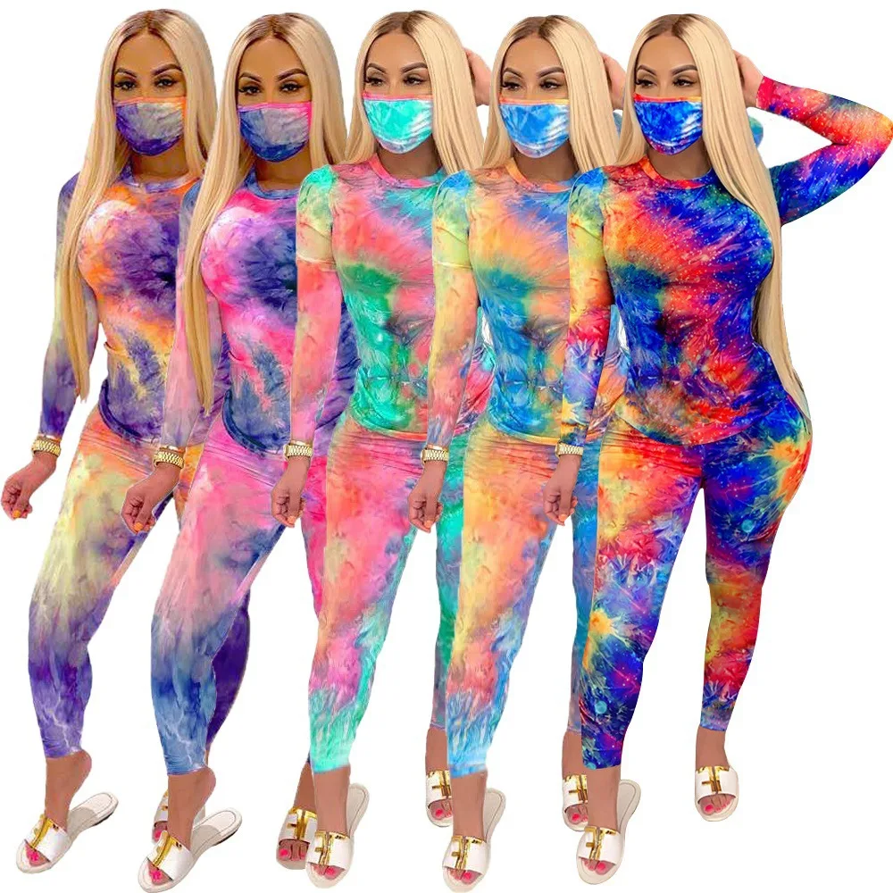 2020 Fall Winter Long Sleeve Tie Dye Sports Wear Jogger Lounge Outfit Jogging Pant 2 Piece Set Women Clothing, Customized color
2020 Fall Winter Long Sleeve Tie Dye Sports Wear Jogger Lounge Outfit Jogging Pant 2 Piece Set Women Clothing, Customized color