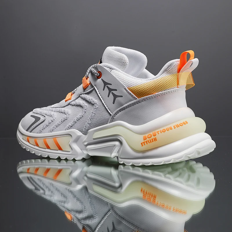 2021 Reflective Fashion Running Shoes Men's Fashion Sneakers High Quality Lightweight Comfortable Fluorescent Cool sport shoes
2021 Reflective Fashion Running Shoes Men's Fashion Sneakers High Quality Lightweight Comfortable Fluorescent Cool sport shoes