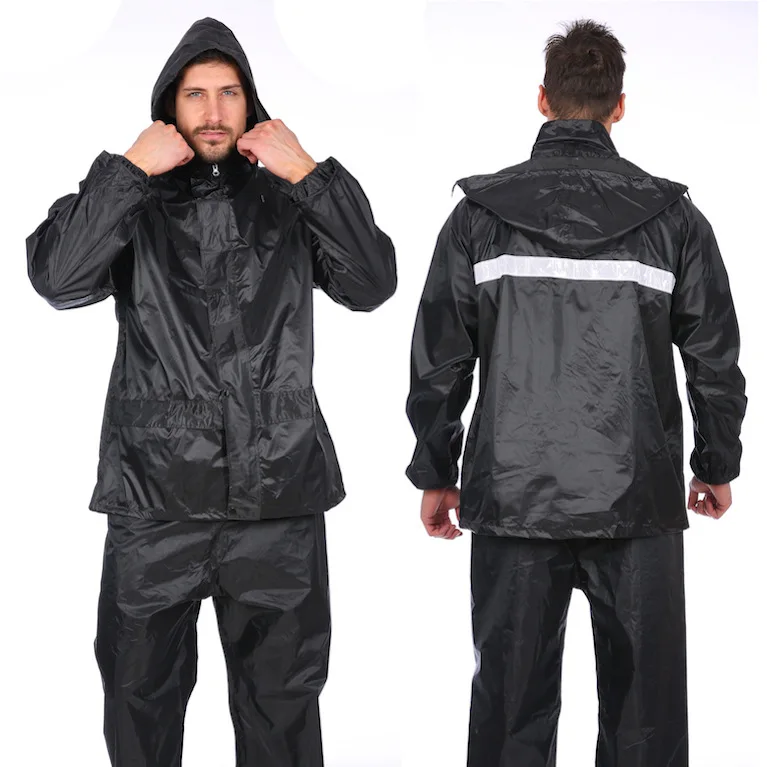 100% waterproof PVC rain jacket custom unisex rain suits motorcycle Raincoat with reflective tape, Customized
100% waterproof PVC rain jacket custom unisex rain suits motorcycle Raincoat with reflective tape, Customized