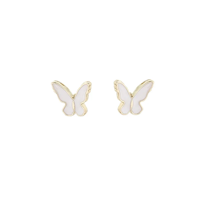 Korean Sweet Design S925 Silver Needles Jewelry Butterfly Stud Earrings For Women, Gold
Korean Sweet Design S925 Silver Needles Jewelry Butterfly Stud Earrings For Women, Gold