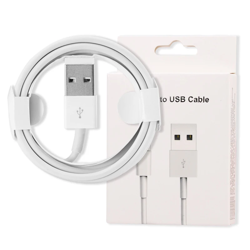 Original usb data cable for apple charger high quality 2A 6ic fast charging usb cable line for iphone 11 charger, White
Original usb data cable for apple charger high quality 2A 6ic fast charging usb cable line for iphone 11 charger, White