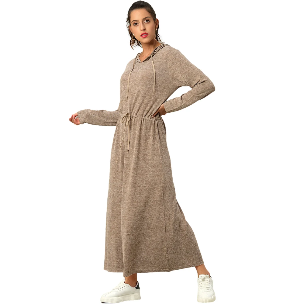Nice quality comfortable spring autumn long sleeve hooded sweater dress girls ladies women knitting casual dresses wholesale, Khaki, purple
Nice quality comfortable spring autumn long sleeve hooded sweater dress girls ladies women knitting casual dresses wholesale, Khaki, purple