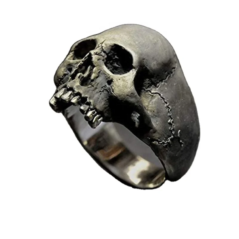 New Vintage Zinc Alloy Skull Silver Color Ring Mens Skull Biker Rock Roll Gothic Punk Jewelry Ring
New Vintage Zinc Alloy Skull Silver Color Ring Mens Skull Biker Rock Roll Gothic Punk Jewelry Ring