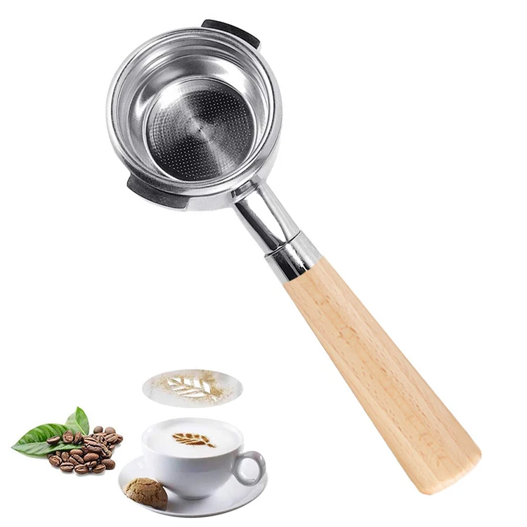 Hot Sale New Design Coffee Kitchen Gadgets Three Ear Handle 51mm Solid Wood Bottomless Handle Coffee Machine Accessories
Hot Sale New Design Coffee Kitchen Gadgets Three Ear Handle 51mm Solid Wood Bottomless Handle Coffee Machine Accessories