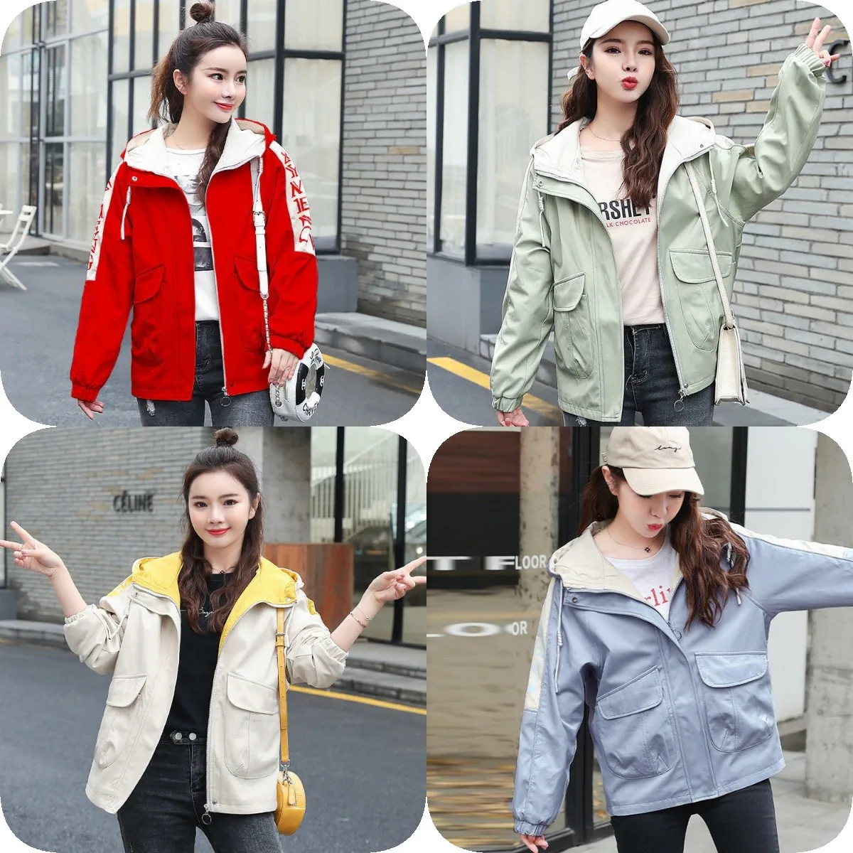 Cross border casual cardigan women's autumn/winter 2021 new short fashion zipper tower jacket women
Cross border casual cardigan women's autumn/winter 2021 new short fashion zipper tower jacket women