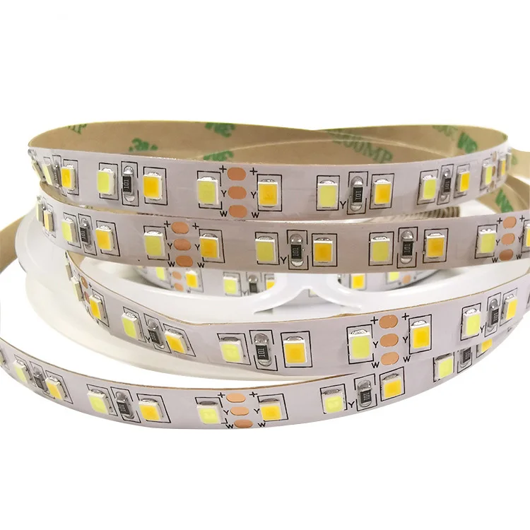 White+Warm White 12V Double Color Temperature Dimming LED Soft Flexible Strip Light for Dressing mirror
White+Warm White 12V Double Color Temperature Dimming LED Soft Flexible Strip Light for Dressing mirror