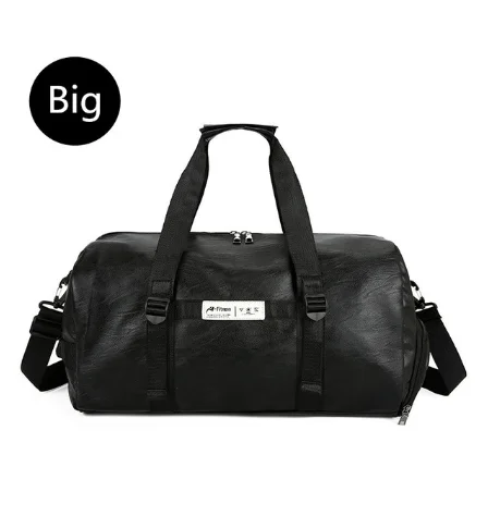Wholesale Gym Bag Genuine PU Leather Ladies Fitness Shoes Compartment Luggage Shoulder Bag Waterproof Travel Training Bag, Black
Wholesale Gym Bag Genuine PU Leather Ladies Fitness Shoes Compartment Luggage Shoulder Bag Waterproof Travel Training Bag, Black