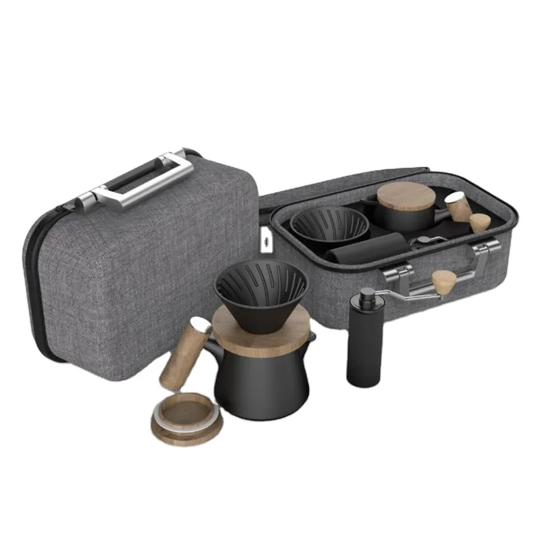 DHPO&DDHBA Eco V60 coffee maker set drip coffee set coffee grinder Scale with Pour Over Kettle organizer box shockproof
DHPO&DDHBA Eco V60 coffee maker set drip coffee set coffee grinder Scale with Pour Over Kettle organizer box shockproof