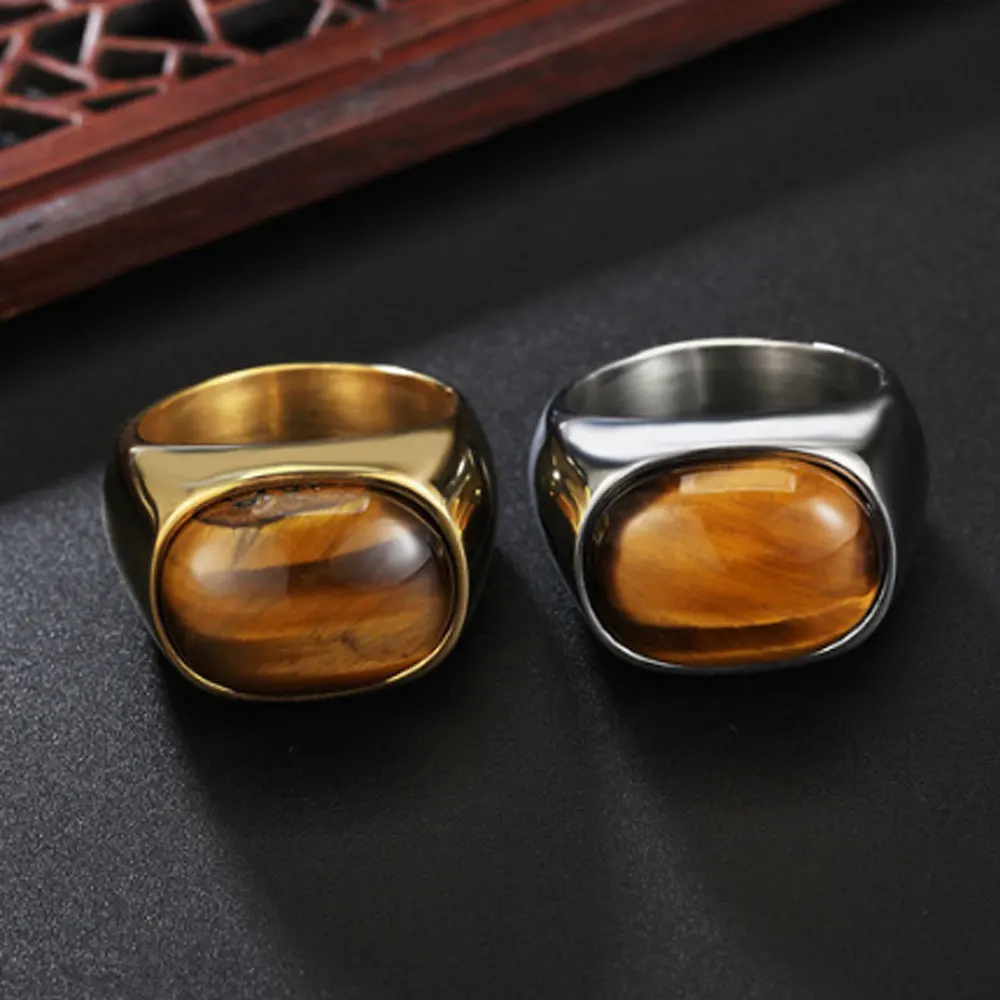 fashion stainless steel crystal healing tiger eye stone ring gold silver for men jewelry, Silver and gold
fashion stainless steel crystal healing tiger eye stone ring gold silver for men jewelry, Silver and gold