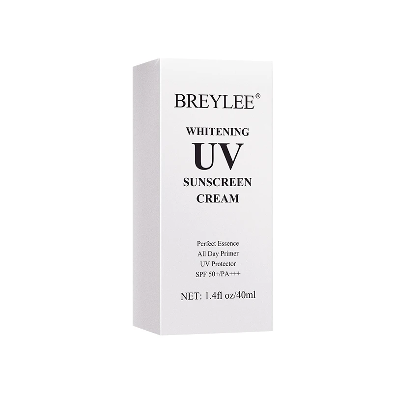 Free shipping BREYLEE skin whitening lotion water resistant anti aging spf 50 PA+++ face sunscreen cream drop shipping, As photo
Free shipping BREYLEE skin whitening lotion water resistant anti aging spf 50 PA+++ face sunscreen cream drop shipping, As photo