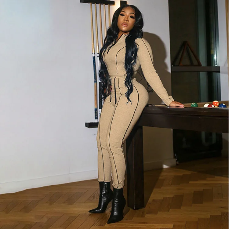 Casual Stand Neck Loungewear Tracksuits For Women Womens Sport Outfit Ladies Jogging Wear Suit Sets Two 2 Piece Pants Set Suits, Black,gray,khaki
Casual Stand Neck Loungewear Tracksuits For Women Womens Sport Outfit Ladies Jogging Wear Suit Sets Two 2 Piece Pants Set Suits, Black,gray,khaki