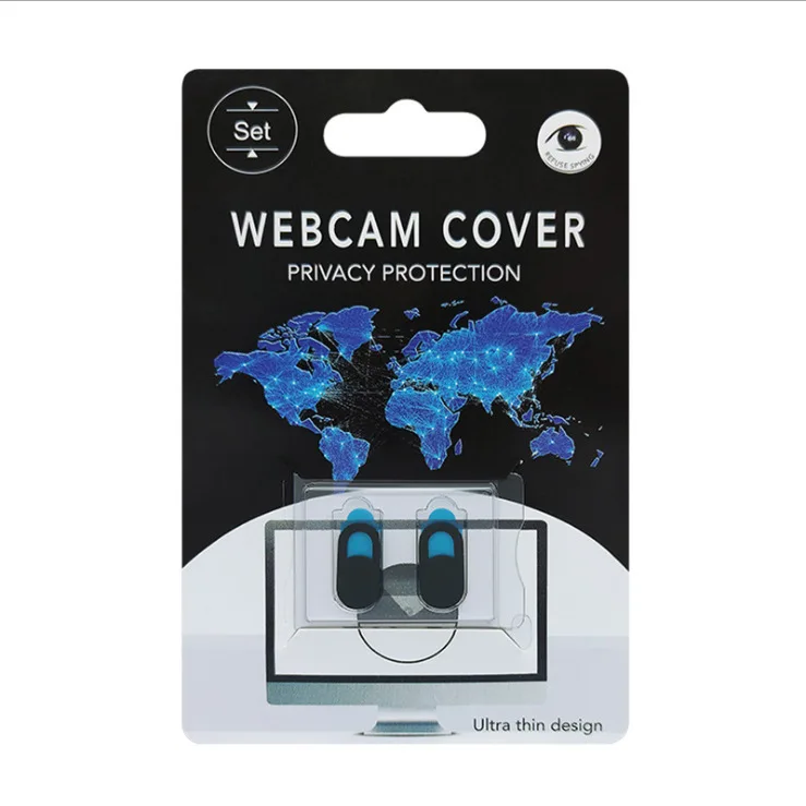 High-quality Webcam cover 2pack Plastic lens webcam privacy cover for laptop cellphone and tablet, Black;white
High-quality Webcam cover 2pack Plastic lens webcam privacy cover for laptop cellphone and tablet, Black;white