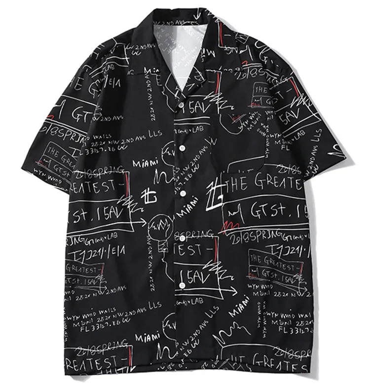 Amazon personal vintage graffiti letter printed loose fit short sleeve hawaiian leisure shirt for men and women, Black
Amazon personal vintage graffiti letter printed loose fit short sleeve hawaiian leisure shirt for men and women, Black