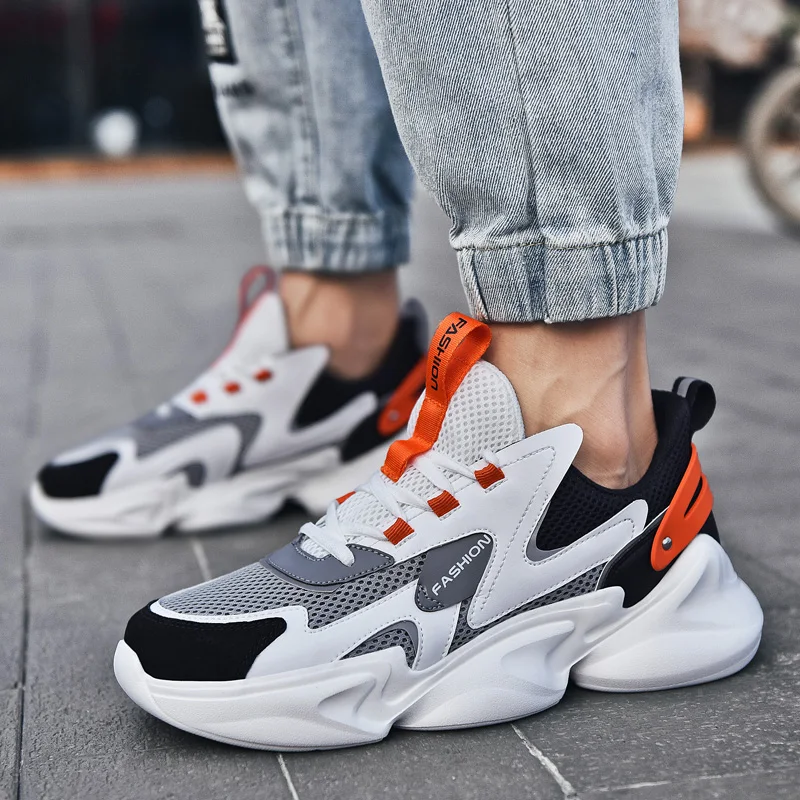 2020 Platform Sneakers Men Mesh Thi Bottom Light Fashion Men's Casual Shoes Support Dropshipping Chaussure Homme Plus Size 47
2020 Platform Sneakers Men Mesh Thi Bottom Light Fashion Men's Casual Shoes Support Dropshipping Chaussure Homme Plus Size 47