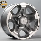 aluminium alloy wheel auto car parts rims wheels 16 inch 5*150 pcd fit for toyota light truck