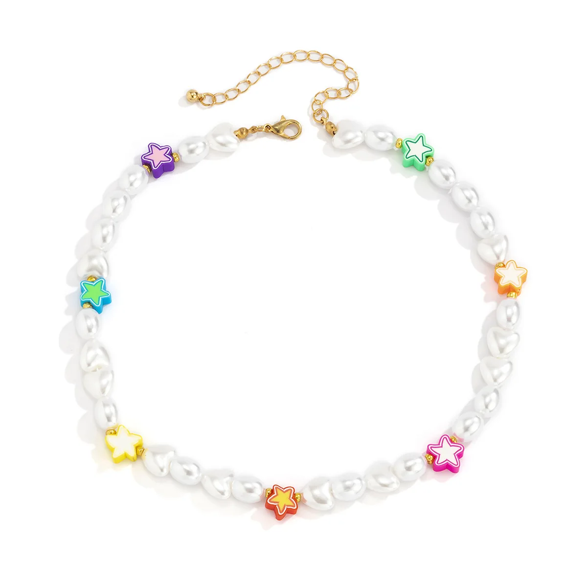 Y2K Imitation Pearl Choker Necklace For Women Cute Clavicle Choker For Femme Jewelry Sweet Star Colorful Beaded Necklace
Y2K Imitation Pearl Choker Necklace For Women Cute Clavicle Choker For Femme Jewelry Sweet Star Colorful Beaded Necklace