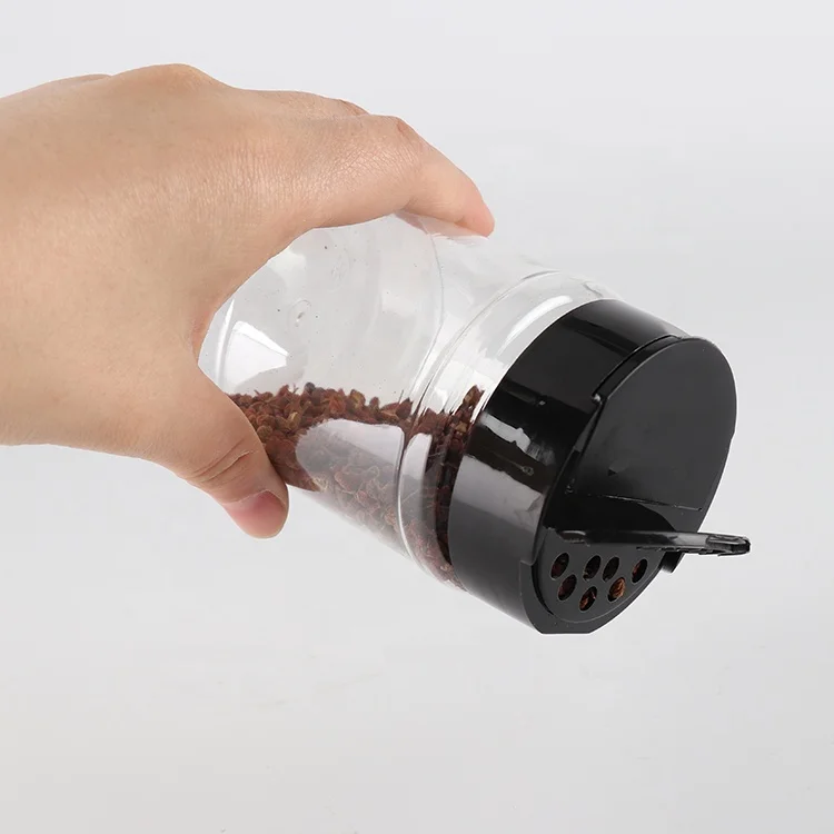 250ml Wholesale Empty Clear Plastic Powder Bottles Spice Jars for Dried spice 
250ml Wholesale Empty Clear Plastic Powder Bottles Spice Jars for Dried spice