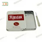 Custom Design Slide Child Resistant Metal Case For 5 Prerolls Tin Packaging