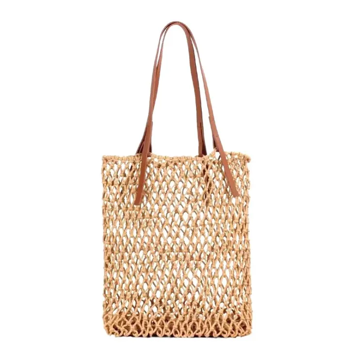 INS Handmade Cotton Rope Hollow out Net Beach Bag Weave Leisure Mesh Shopping Bag, Customizable
INS Handmade Cotton Rope Hollow out Net Beach Bag Weave Leisure Mesh Shopping Bag, Customizable