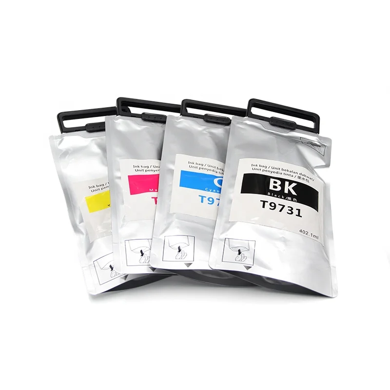 Supercolor T9731 T9731-T9734 For Epson WF c869r Ink Bag With Chip For EPSON WorkForce Pro WF-C869Ra Printers
Supercolor T9731 T9731-T9734 For Epson WF c869r Ink Bag With Chip For EPSON WorkForce Pro WF-C869Ra Printers
