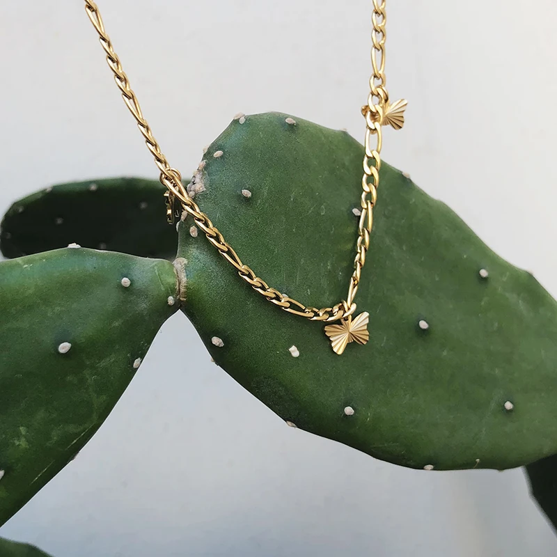 New Design 18K Gold Plated Stainless Steel Butterfly Pendant Lovely Necklaces, As picture
New Design 18K Gold Plated Stainless Steel Butterfly Pendant Lovely Necklaces, As picture