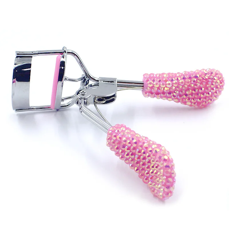 Anself Rhinestone Eyelash Curler Shining Silver Handle Eye Curling Eyelash Curler Clip Beauty Tool
Anself Rhinestone Eyelash Curler Shining Silver Handle Eye Curling Eyelash Curler Clip Beauty Tool