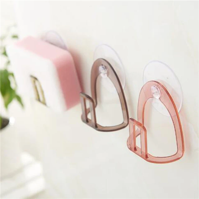 Multifunctional Suction Cup Wall-mounted Shelf Square Sponge Brush Drain Rack Household Storage Tools, As show
Multifunctional Suction Cup Wall-mounted Shelf Square Sponge Brush Drain Rack Household Storage Tools, As show