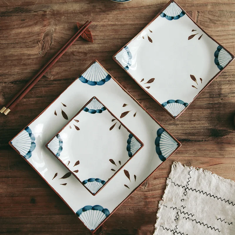 Decorative Wall Plates Ceramic Renaissance Easter Simple Fresh Japanese Style Square Plate Ceramic Dinnerware, White
Decorative Wall Plates Ceramic Renaissance Easter Simple Fresh Japanese Style Square Plate Ceramic Dinnerware, White