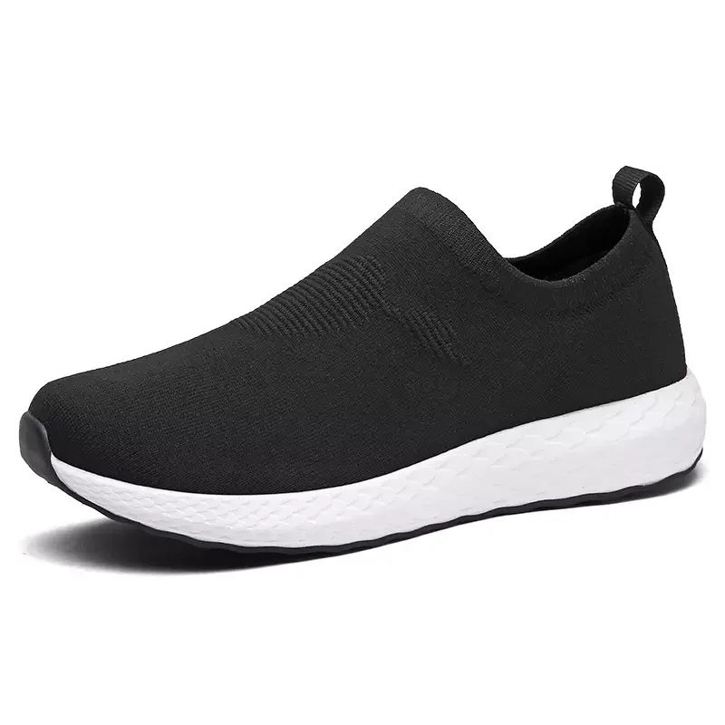 Hot Selling Comfortable Breathable Knit Sport Agedness Old Age Walking Running Shoes, Grey/pink/black
Hot Selling Comfortable Breathable Knit Sport Agedness Old Age Walking Running Shoes, Grey/pink/black