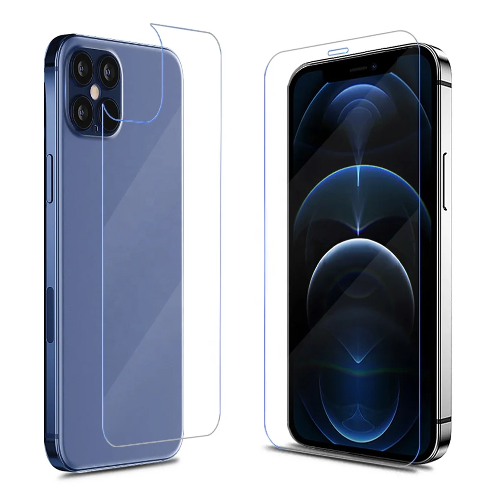 Front and Back Full Cover For iPhone 12 Pro MAX mini Screen Protector Film Back Transparent Tempered Glass 2020
Front and Back Full Cover For iPhone 12 Pro MAX mini Screen Protector Film Back Transparent Tempered Glass 2020