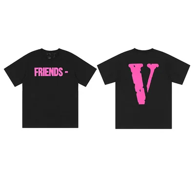 China Factory Vlones Cotton T-shirt Loose Fashion Letter Print T-shirt School Hip Hop StreetWear Top, Customized colors
China Factory Vlones Cotton T-shirt Loose Fashion Letter Print T-shirt School Hip Hop StreetWear Top, Customized colors