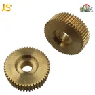 Custom Precision Small Brass Spur Gears