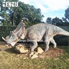 Dinosaur Park Set Life Size Rubber Dinosaur