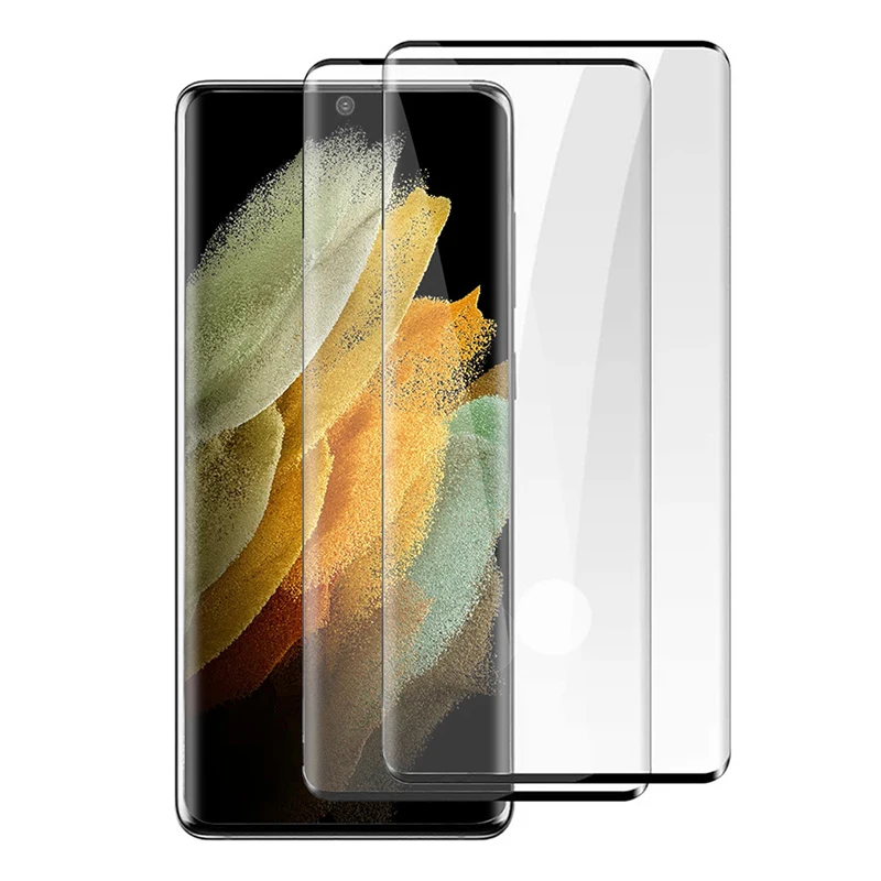 Wholesale Custom Phone Accesories Clear Tempered Glass Full Cover Mobile Film For Samsung S21 Ultra Screen Protector
Wholesale Custom Phone Accesories Clear Tempered Glass Full Cover Mobile Film For Samsung S21 Ultra Screen Protector